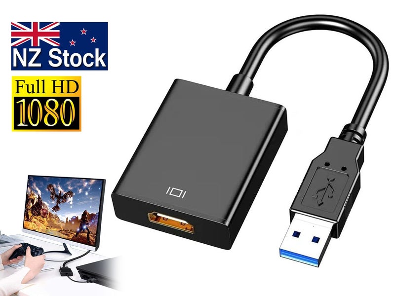 USB to HDMI Converter (Over Stocked) Carousel 1