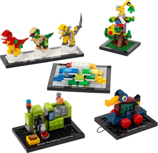 LEGO HOUSE 1 40501 The Wooden Duck + 40563 Tribute to LEGO House + 5007505 Carousel 3