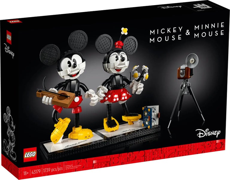 Lego Mickey Mouse & Minnie Mouse Buildable Characters 43179 Carousel 1