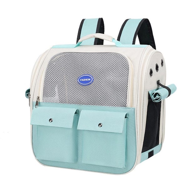 Cat Backpack Carrier Portable Backpack Breathable Cat Bag Carousel 1