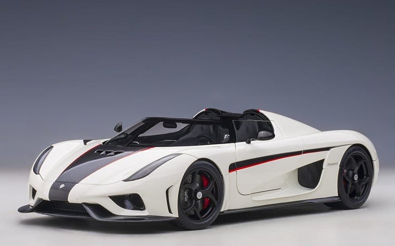 AUTOart 79027 1/18 Koenigsegg Regera White Carousel 1