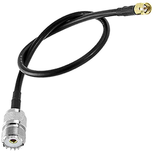 TECHOMAN Antenna Patch Cable with SO239 and SMA Male for Radio - 1 Metre Cable Carousel 1
