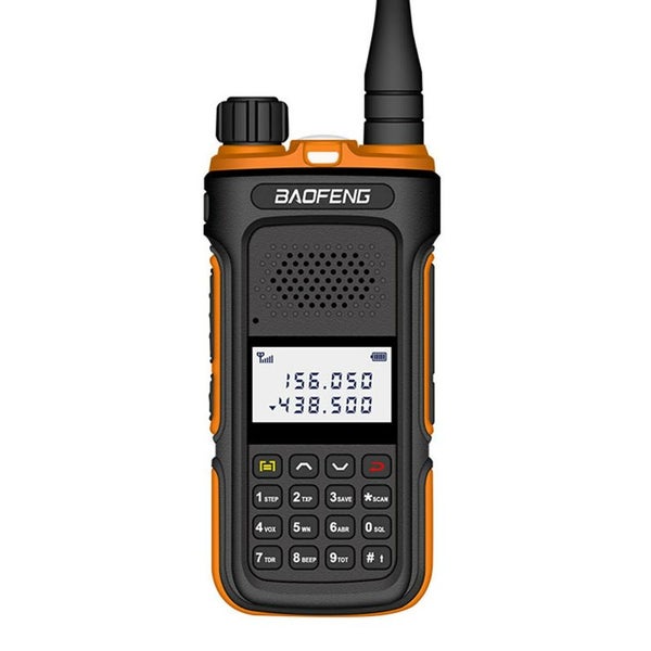 BAOFENG BF-UV10 5W Ham Walkie Talkie Dual VHF & UHF (Orange) Carousel 1