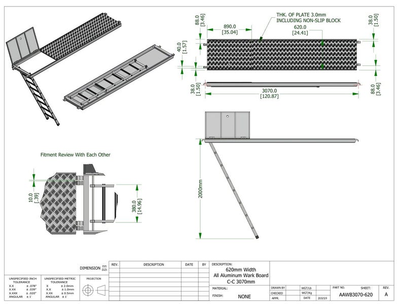 Ringlock Platform With Hatch and Ladder 3.07m Carousel 7