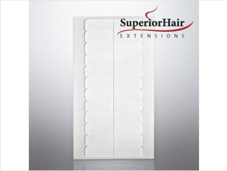 120x Pre-cut Tape Tabs For re-apply TAPE IN Hair Extensions Carousel 1