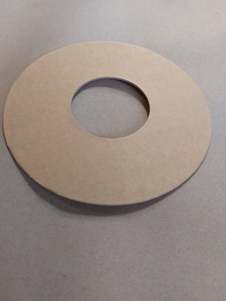 254 x 76 x 2 mm Solid Card board drum ends, Spools , Reels, Flanges 100pcs Carousel 2