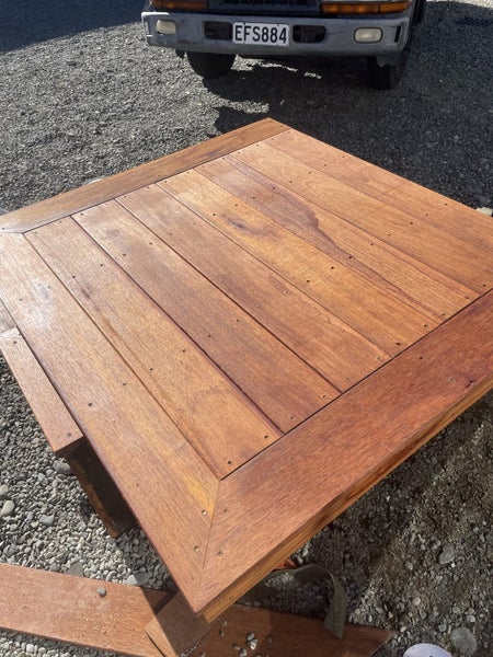 Kwila Front door platform step Carousel 1