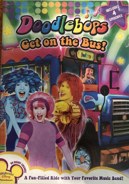 Doodlebops Get on the Bus Dvd Carousel 1