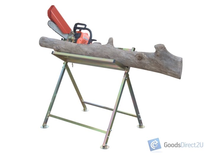 Firewood Log Holder Sawhorse Carousel 1