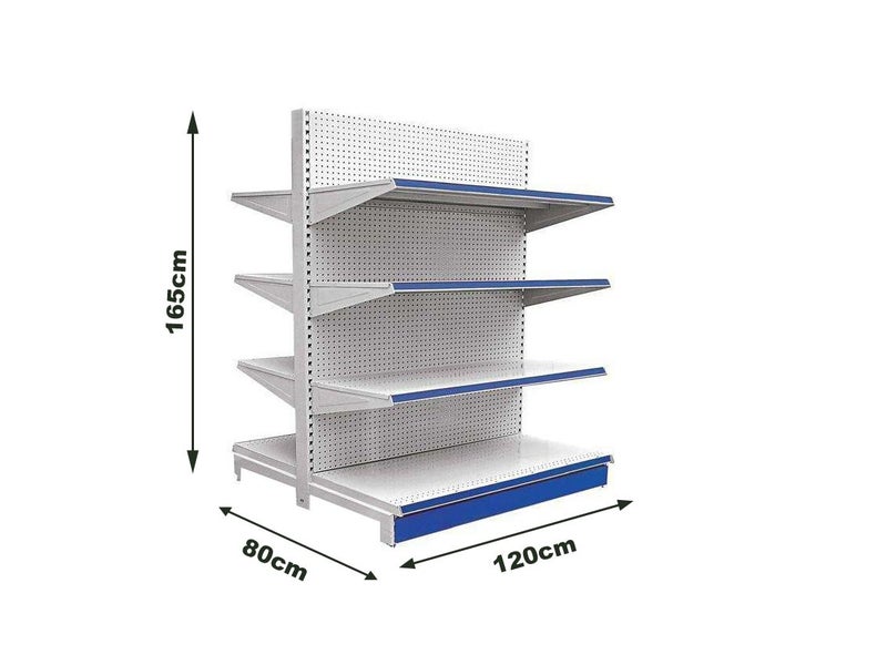 SHop Display Shelf Dairy Shop Shelving Rack single side end shelf Carousel 1