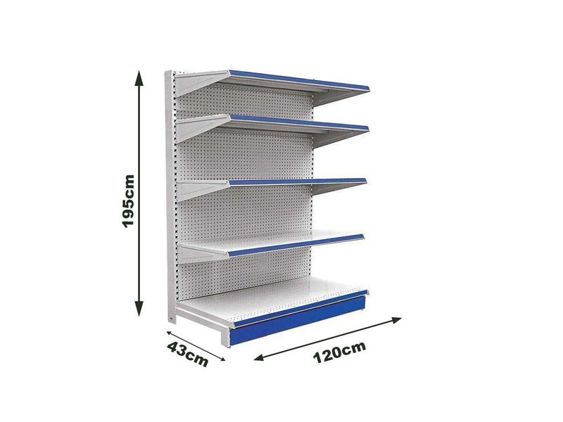 SHop Display Shelf Dairy Shop Shelving Rack single side end shelf Carousel 2