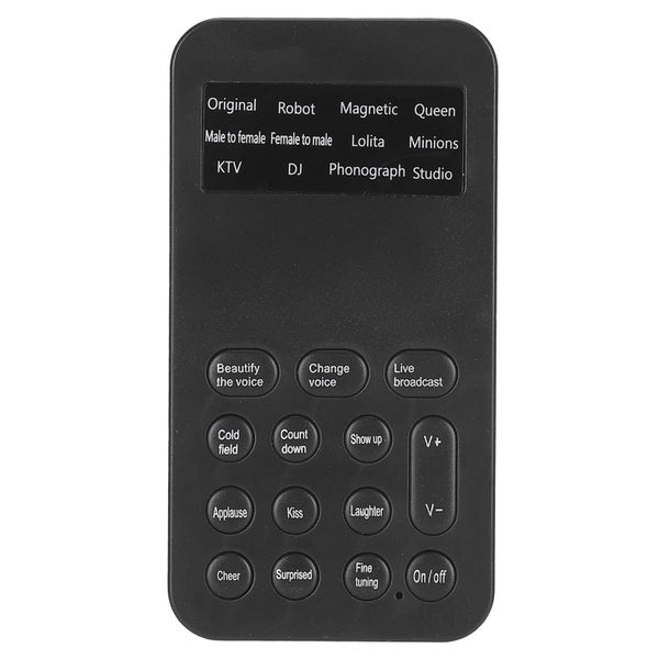 Male to Female Sound Changer Game Live Broadcast Phone Computer Universal Carousel 2