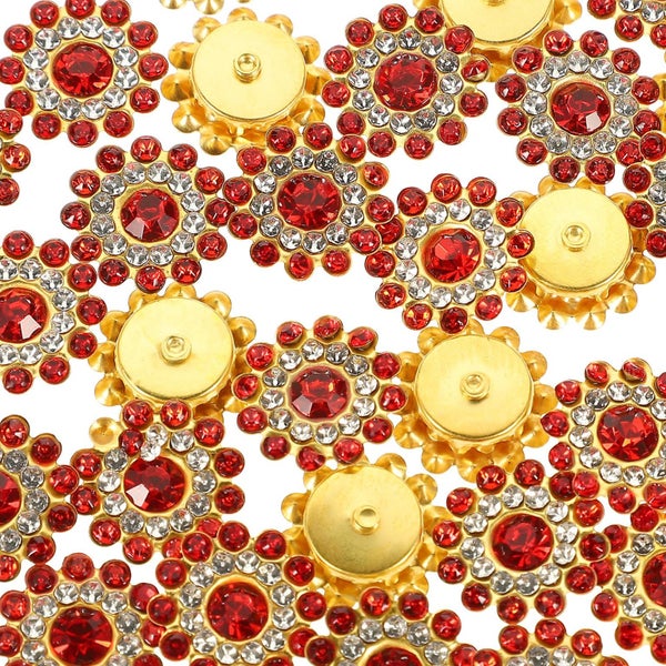 1 Bag Rhinestone Embellishments Flatback Rhinestone Decoration Brooch Button Fo Carousel 3