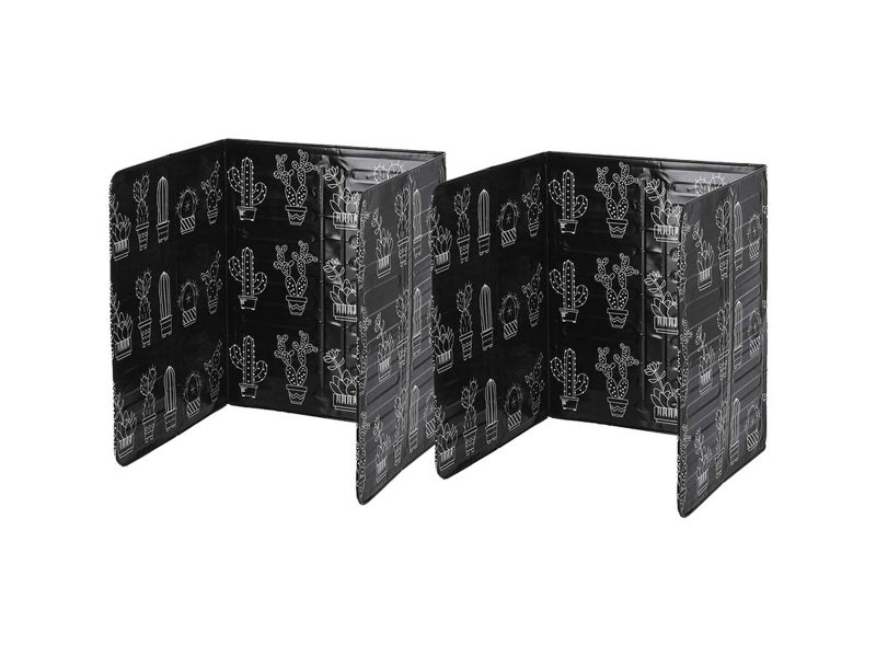 2Pcs Oil Splatter Guard Anti-Splatter Shield Screen Cover Black Carousel 2