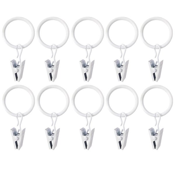 10pcs Practical Durable Convenient Curtain Clamp Curtain Clip Iron Clip For Hom Carousel 1