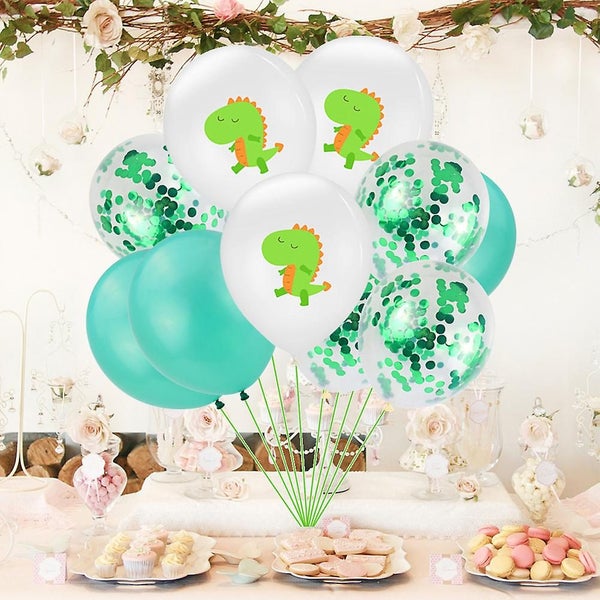 12 Pcs Dinosaur Balloons Children Balloons Party Balloon Balloons Set Party Sup Carousel 4