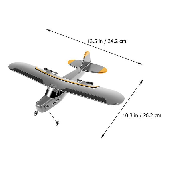 1 Set Remote Controlled Fixed Wing Aircraft 2.4ghz Remote Controlled Airplane Carousel 2