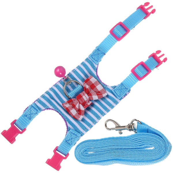 1 Set Of Small Pet Harness Bunny Clothes Kit Small Pet Harness Party Hamster De Carousel 2