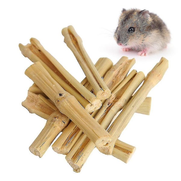 1 Pack 500g Hamster Molar Rod Sweet Bamboo Stick Pet Snacks Chew Toys For Rabbi Carousel 4