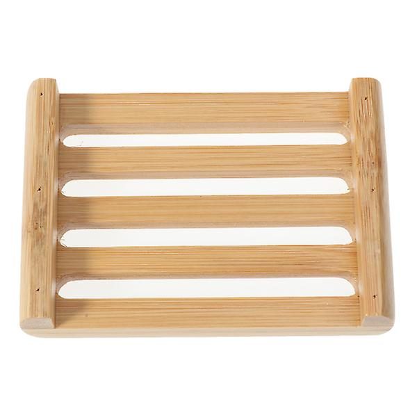 2pcs Simple Waterproof Natural Wooden Soap Holder Practical Soap Container Soap Carousel 3