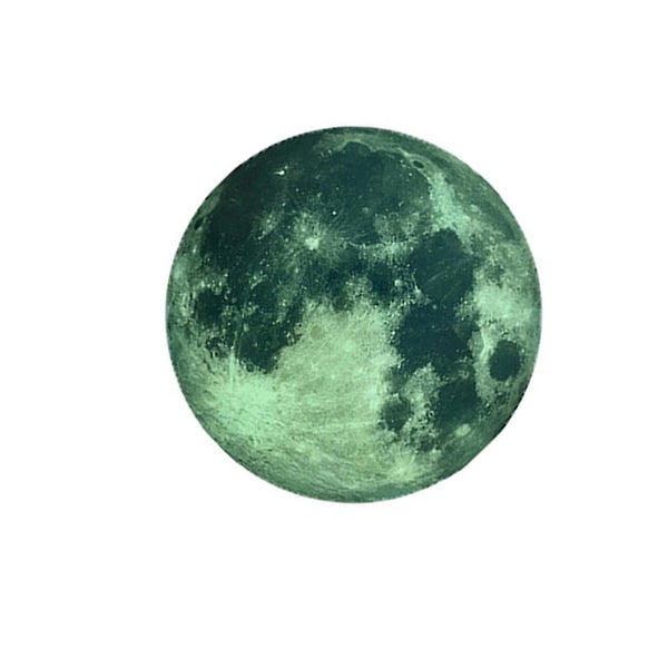 1pcs Interesting Funny Beautiful Diy Pvc Wall Sticker Moon Sticker Shining Stic Carousel 2