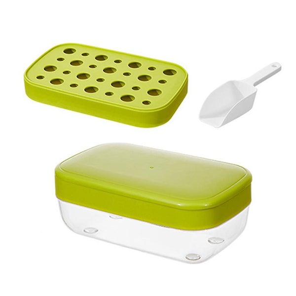 1 Set Of Household Ice Mold Ice Balls Mold Silicone Ice Balls Making Mold With Carousel 2