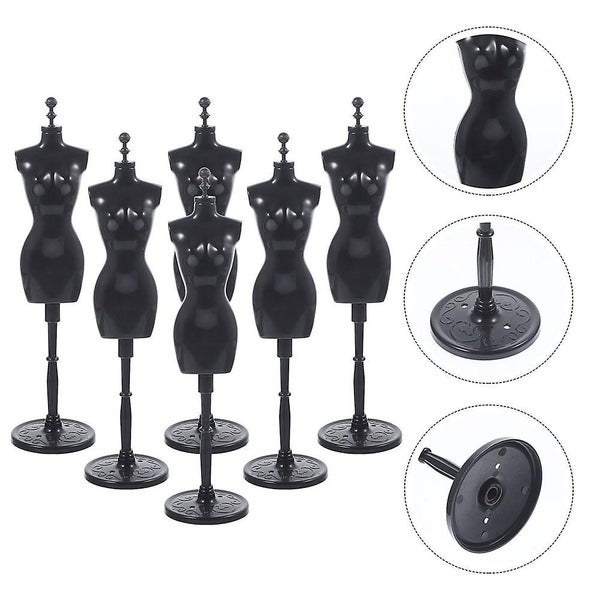 12pcs Doll Mannequin Rack Doll Dress Display Stand Doll Dress Mannequin Models Carousel 2