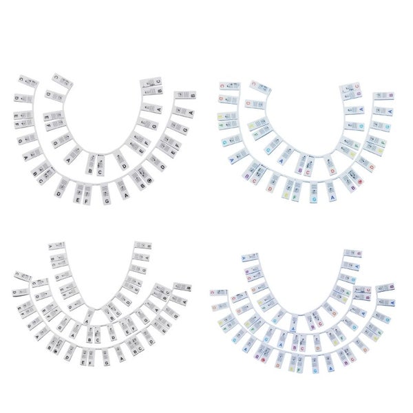 Piano Keyboard Stickers for 88/61 Key,Removable Piano Keyboard Note Carousel 7