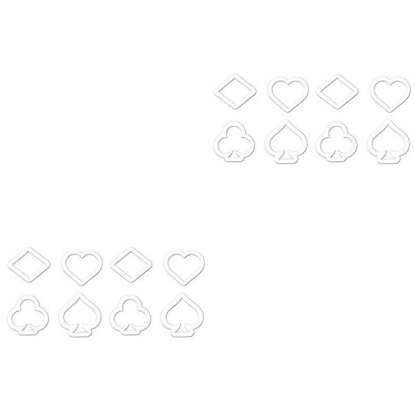 16 Pcs Playing Cards Cookie Mold Cake Embossing Tool Pretty Cake Decoration Carousel 1