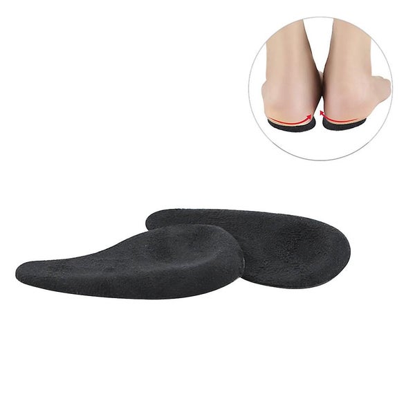 2 Pairs Insoles Stylish Chic Fashion Heel Shoe Pads Practical Insoles Heel Corr Carousel 3
