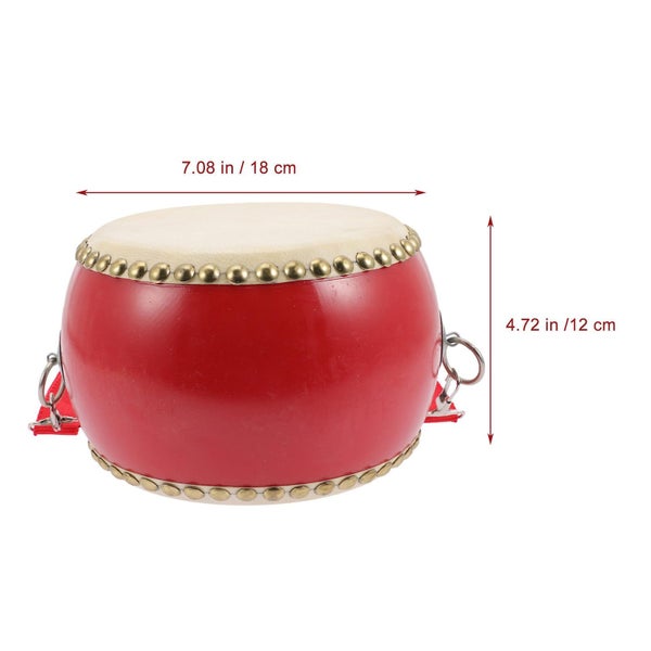 Educational Toys Kids Kids Toy Drum Hand Drum Wood Drum Musical Toy Kids Early Carousel 2