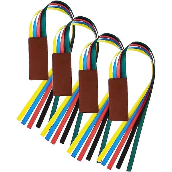 4 Pcs Present Ribbon Book Page Marker Ribbon Markers Multi Page Marker String B Carousel 2