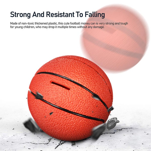 2pcs Basketball Piggy Bank Football Piggy Bank Set Sports Balls Money Savings J Carousel 2