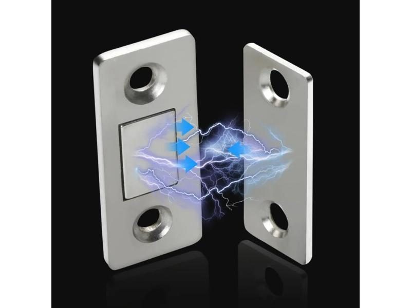 Strong Magnetic Cabinet Catches Set With Screw Sticker For Furniture Fittings Carousel 2