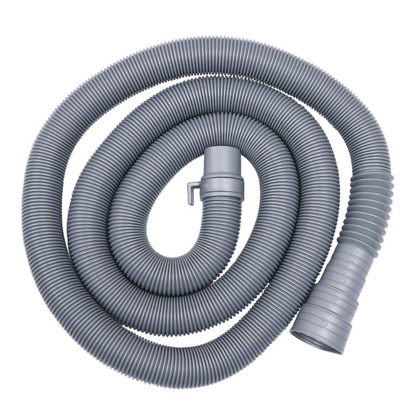 2pcs 2m Washing Machine Drain Hose Discharge Hose Extension For Washer Carousel 2