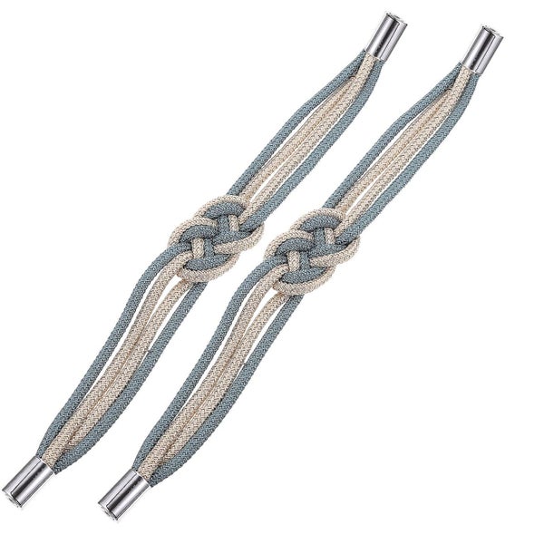 2pcs Simple Durable Practical Curtain Rope Curtain Fixing Buckle Curtain Tiebac Carousel 3