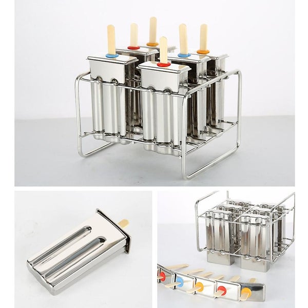 6 Pcs Household Tools Ice Cream Moulds Popsicle Mould Tools Popsicle Makers Pop Carousel 2