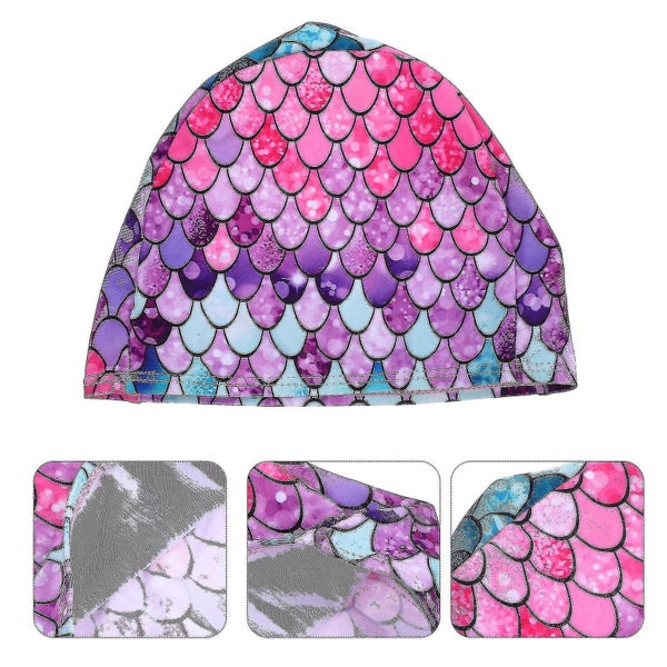 Bath Hat Toddlers Swimming Hat Soft Swim Cap Teenagers Swimming Cap Swim Stretc Carousel 2