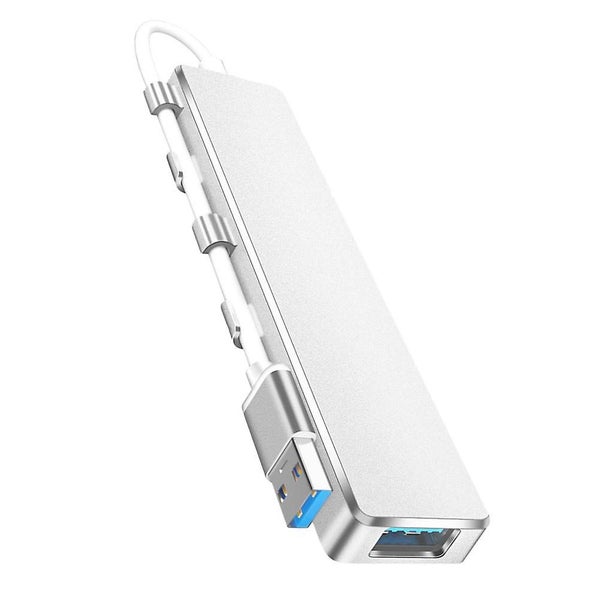 1pc Usb Hub Laptop 4 Ports Expansion Transfer Adapter For Office Home Use Carousel 5