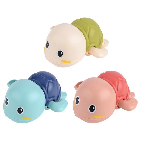 3pcs Bathtub Toys Wind Up Turtle Baby Bath Toy Tortoise Bath Toy Carousel 1
