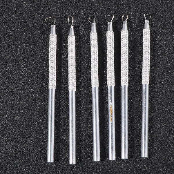 6 Pcs Metal Spatula Ceramics Tools Multipurpose Tool Multipurpose Clay Sculptin Carousel 2