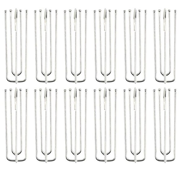 40pcs Durable Curtain 4 prong Hooks Curtain Hanging Hooks Curtain Accessories Carousel 1
