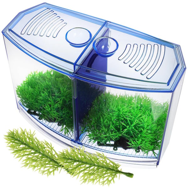 Green Decor Fish Tank Aquatic Plants Fish Separation Box Fish Tank Accessories Carousel 2