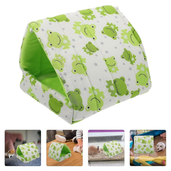 Hamster Bed Hamster Warm Hideout Bunny Nest Comfortable Guinea Pig Nest Small P Carousel 3