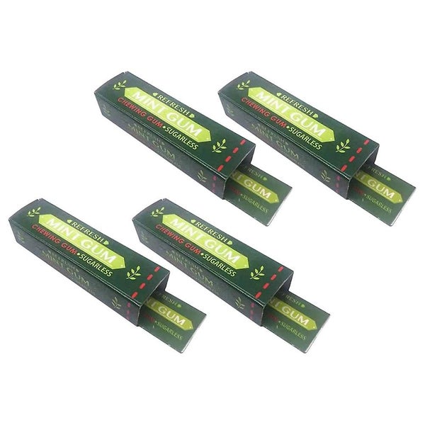 4pcs Simulation Gum With Cockroach Prop Fool's Day Chewing Gum Prank Toy Trick Carousel 3