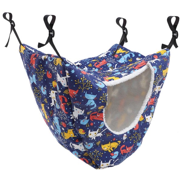Chinchilla Hammock Hamster Hanging Hammock Small Animal Hanging Bed Small Pet H Carousel 1