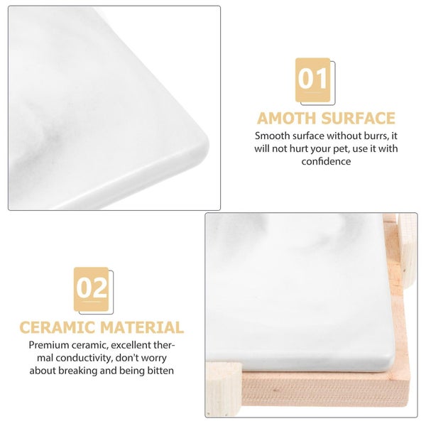 Rabbit Accessories Summer Pet Bed Small Animal Beds Cooling Plate Hamster Rabbi Carousel 4