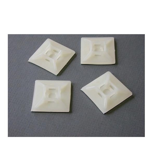 Self-adhesive Nylon Cable Tie Mounts - Pkg of 100 Carousel 1