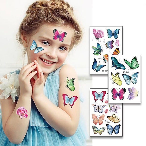 10 Sheets Tattoos Temporary Tattoos Waterproof Sticker Body Decor Carousel 2