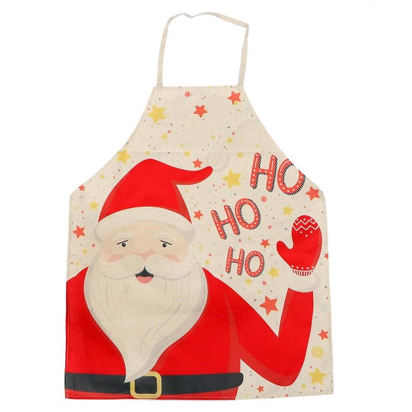 Christmas Decoration Apron For Women Men Adjustable Kitchen Cooking Baking Apro Carousel 1